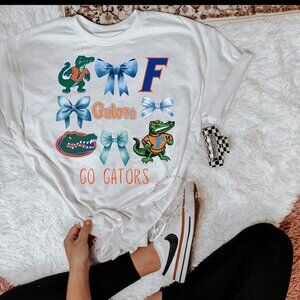 Go Gators And Bows Florida Gators university Graphic shirt teresafarnell55